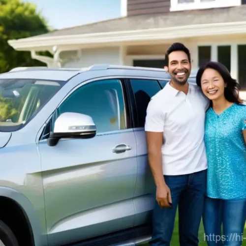 Home 25 쉐보레 트레일블레이저와 기아 셀토스 비교 - **Prompt:** A vibrant, cheerful image of a young, diverse family (parents in their 30s, a boy around...